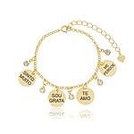 Pulseira Ho’oponopono banhado a Ouro 18k