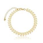 Pulseira Escamas Banhada a ouro 18k