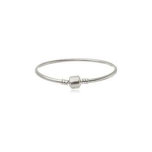 Pulseira Bracelete Rígido para Berloques banhada a prata 950