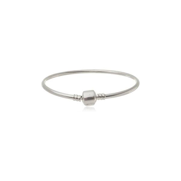 Pulseira Bracelete Rígido para Berloques banhada a prata 950
