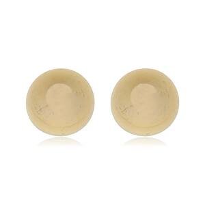 Brinco Bola Fixo banhado a ouro 18k
