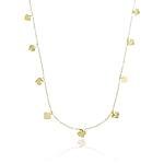Colar Corações Maxi Corrente banhado a Ouro 18k