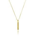 Colar Prosperidade na Placa Banhado a ouro 18k