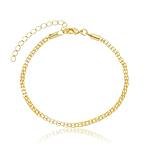 Pulseira Lisa banhada a ouro 18k